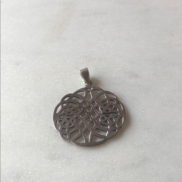 Vintage | .925 Silver Celtic Knot Pendant | O/S - Picture 2 of 8